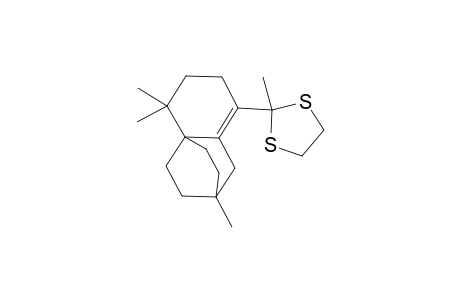 1,3-Dithiolane, 2-(1,3,4,4a,5,6,7-hexahydro-2,5,5-trimethyl-2H-2,4a-ethanonaphthalen-8-yl)-2-methyl-