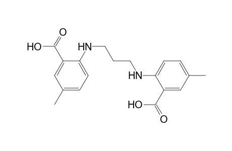 Benzoic acid, 2,2'-(1,3-propanediyldiimino)bis[5-methyl-