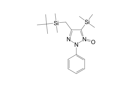 4-[(TERT.-BUTYL-DIMETHYLSILYL)-METHYL]-2-PHENYL-5-(TRIMETHYLSILYL)-2H-1,2,3-TRIAZOLE-1-OXIDE