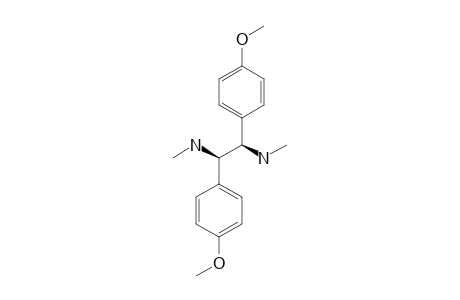 (+)-(1-R,2-R)-N,N'-DIMETHYL-1,2-BIS-(4-METHOXYPHENYL)-1,2-ETHANEDIAMINE