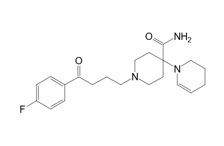 1-(p-fluorophenyl)-4-(4-(2,3-didehydropiperino)-4-carbamoylpiperidino)-1-butanone