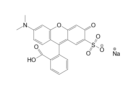 Benzoic acid, 2-[6-(dimethylamino)-3-oxo-2-sulfo-3H-xanthen-9-yl]-, monosodium salt