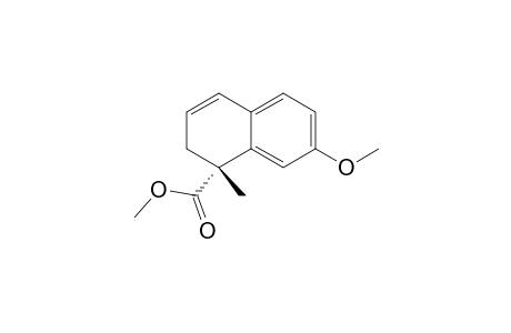 Methyl (R)-1-methyl-7-methoxy-1,2-dihydronaphthalene-1-carboxylate