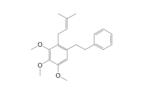 TRIMETHOXY-PERROTTETIN-A;3,4,5-TRIMETHOXY-2-(3-METHYL-2-BUTENYL)-BIBENZYL