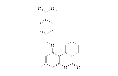 methyl 4-{[(3-methyl-6-oxo-7,8,9,10-tetrahydro-6H-benzo[c]chromen-1-yl)oxy]methyl}benzoate
