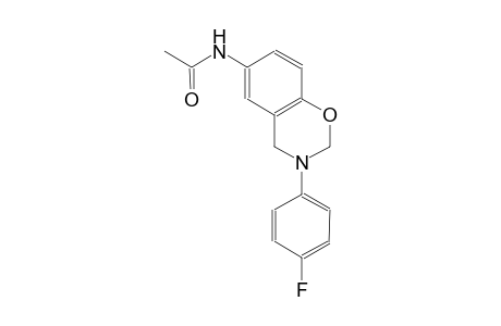 N-[3-(4-fluorophenyl)-3,4-dihydro-2H-1,3-benzoxazin-6-yl]acetamide