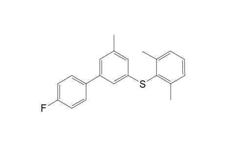 (2,6-dimethylphenyl)(4'-fluoro-5-methylbiphenyl-3-yl)sulfane