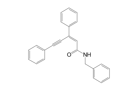 (Z)-N-Benzyl-3,5-diphenylpent-2-en-4-ynamide