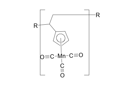 Poly(vinylcyclopentadienyl manganese tricarbonyl)