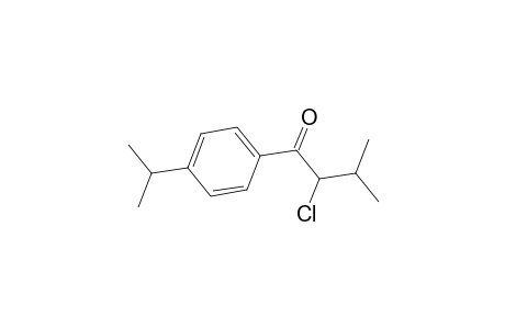1-Butanone, 2-chloro-3-methyl-1-[4-(1-methylethyl)phenyl]-