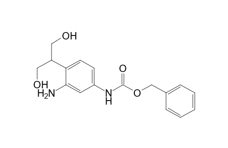 2-[2-Amino-4-(benzyloxycarbonyl)aminophenyl]propane-1,3-diol