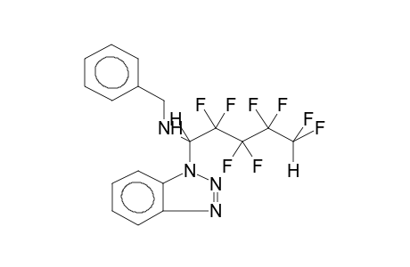 1,5-DIHYDRO-1-(BENZOTRIAZOL-1-YL)-1-BENZYLAMINOOCTAFLUOROPENTANE