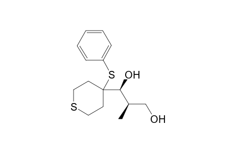 (1S,2R)-2-methyl-1-(4-phenylsulfanyltetrahydrothiopyran-4-yl)propane-1,3-diol