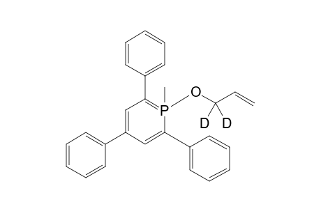(RP)-1-(1,1-dideuterioallyloxy)-1-methyl-2,4,6-triphenyl-lambda5-phosphorine