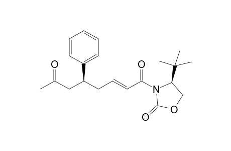 (4S,5S)-4-tert-Butyl-3-(1,7-dioxo-5-phenyloct-2-en-1-yl)tetrahydro-2-oxazolone