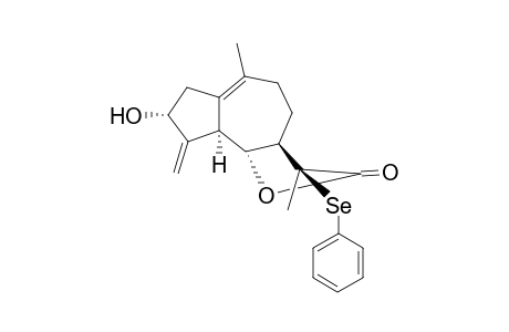 3.alpha.-hydroxy-11.beta.-(phenylseleno)guaia-1(10),4(15)-dieno-12,6.alpha.-lactone