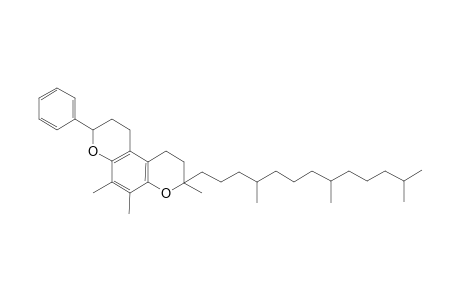 1,2,3,8,9,10-Hexahydro-3,5,6-trimethyl-8-phenyl-3-(4,8,12-trimethyltridecyl)pyano[3,2-f]chromene