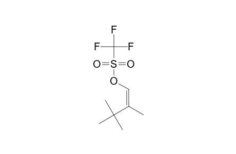 Methanesulfonic acid, trifluoro-, 2,3,3-trimethyl-1-butenyl ester, (Z)-