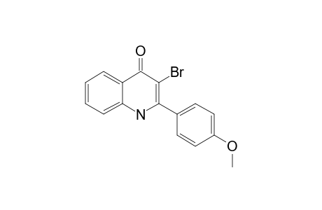 2-(4'-METHOXYPHENYL)-3-BROMOQUINOLIN-4-(1-H)-ONE