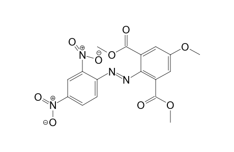 1,3-Benzenedicarboxylic acid, 2-[2-(2,4-dinitrophenyl)diazenyl]-5-methoxy-, dimethyl ester