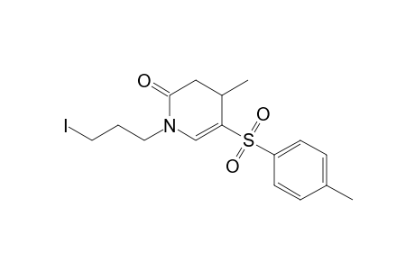 1-(3-iodanylpropyl)-4-methyl-5-(4-methylphenyl)sulfonyl-3,4-dihydropyridin-2-one
