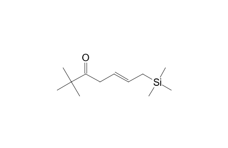 (5E)-2,2-Dimethyl-7-(trimethylsilyl)-5-hepten-3-one