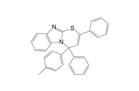2,4-Diphenyl-4-(p-tolyl)-4H-benzo[4,5]imidazo[2,1-b][1,3]thiazine