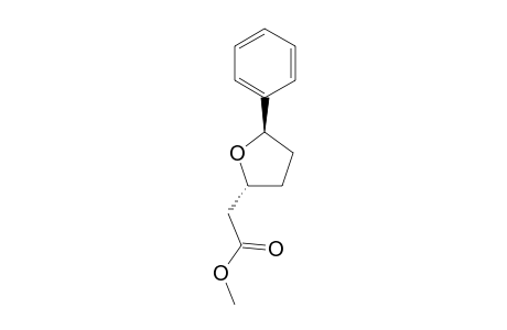 trans-Methyl (5-phenyltetrahydrofuran-2-yl)acetate
