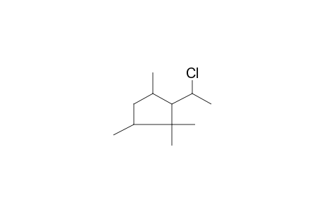 1-(1-CHLOROETHYL)-2,2,3,5-TETRAMETHYLCYCLOPENTANE