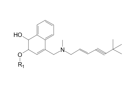 Terbinafine-M (dihydrodiol-glucuronide) isomer 2 MS2