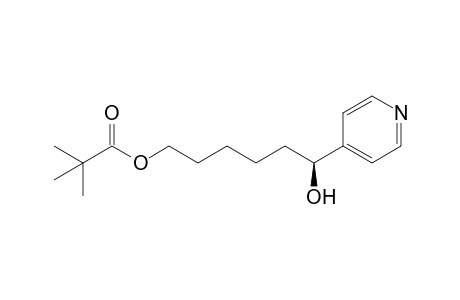 (S)-6-Pivaloxy-1-(4'-pyridyl)hexanol