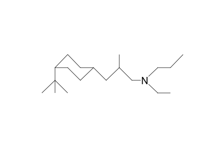cis-4'-tert-Butyl-2-methyl-N-propyl-N-ethyl-cyclohexanepropanamine