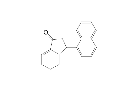 3-(1-Naphthyl)-2,3,3a,4,5,6-hexahydroinden-1-one