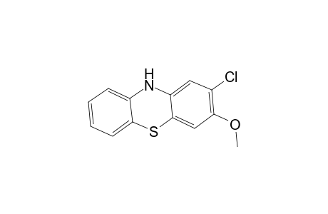 Phenothiazine, 2-chloro-3-methoxy-