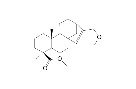 17-Hydroxy-15-kauren-19-oic acid, 2me derivative