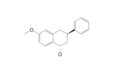 TRANS-1-HYDROXY-3-PHENYL-6-METHOXYTETRALIN
