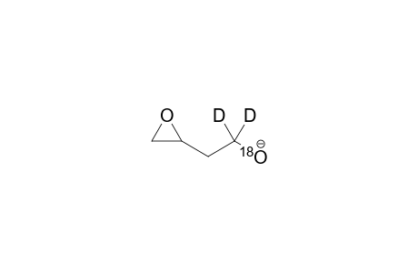 3,4-Epoxy-1,1-dideuterio-[18O]butoxide anion
