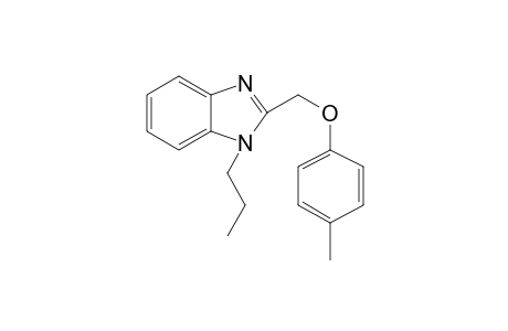 1H-Benzoimidazole, 1-propyl-2-p-tolyloxymethyl-