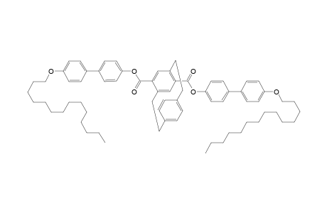 bis[4'-(Tetradecyloxy)-[1,1'-biphenyl-4-yl] Tricyclo[8.2.2.2(4,7)]hexadeca-4,6,10,12,13,15-hexaene-5,15-dicarboxylate