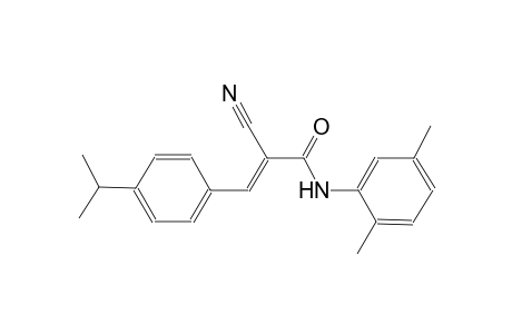 2-propenamide, 2-cyano-N-(2,5-dimethylphenyl)-3-[4-(1-methylethyl)phenyl]-, (2E)-
