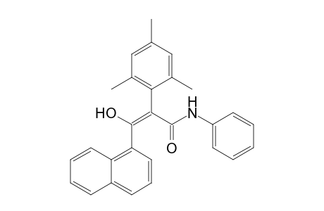 3-Hydroxy-2-mesityl-3-( 1'-naphthyl)-N-phenylpropenamide