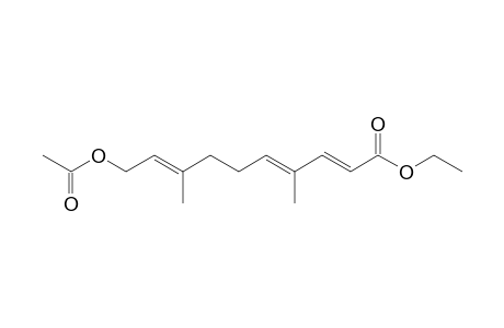 ETHYL-10-ACETOXY-4,8-DIMETHYLDECA-2(E),4(E),8(E)-TRIENOATE