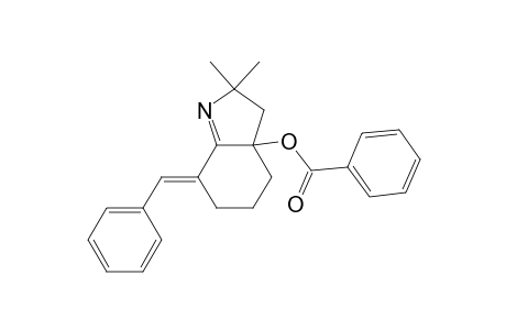 3aH-Indol-3a-ol, 2,3,4,5,6,7-hexahydro-2,2-dimethyl-7-(phenylmethyl)-, benzoate (ester)