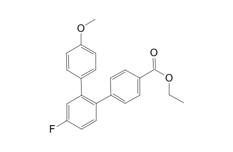 4'-Fluoro-4''-methoxy[1,1';2',1'']terphenyl-4-carboxylic acid ethyl ester