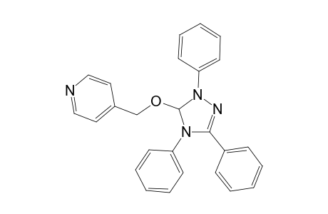 4-[(2,4,5-triphenyl-3H-1,2,4-triazol-3-yl)oxymethyl]pyridine