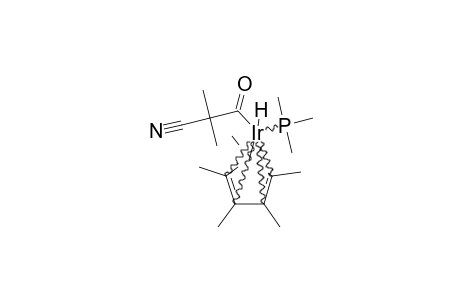 (ETA-C10H15)-(PME3)-IR-(H)-[C(O)C(CH3)2(CN)]