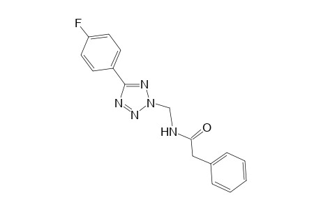 Acetamide, N-[5-(4-fluorophenyl)tetrazol-2-ylmethyl]-2-phenyl-