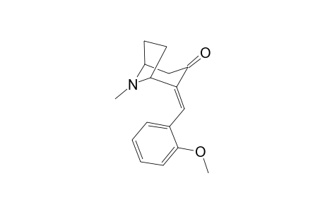 (4E)-4-[(2-methoxyphenyl)methylene]-8-methyl-8-azabicyclo[3.2.1]octan-3-one