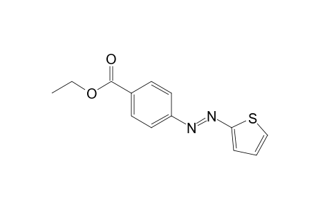 Ethyl 4-[(E)-2-thienyldiazenyl]benzoate
