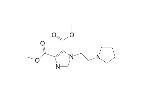 1-(2-PYRROLIDIN-1-YL-ETHYL)-1H-IMIDAZOLE-4,5-DICARBOXYLIC-ACID-DIMETHYLESTER